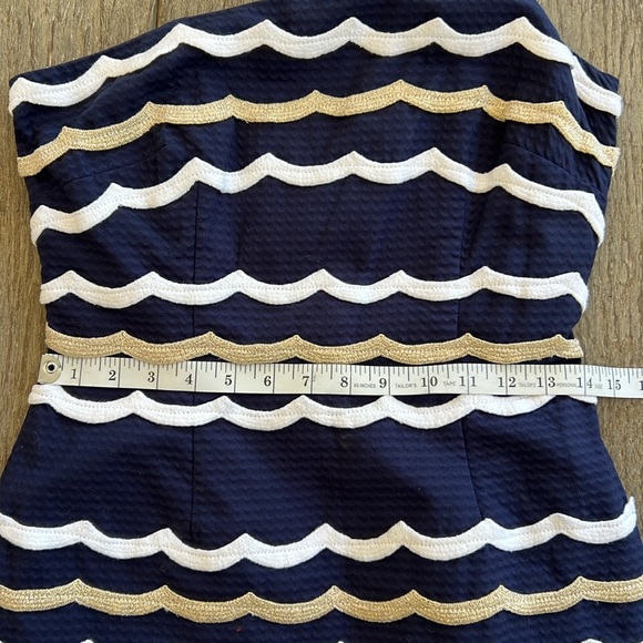 Lilly Pulitzer Tyler True Navy Dress (Size 6) - Picture 8 of 11